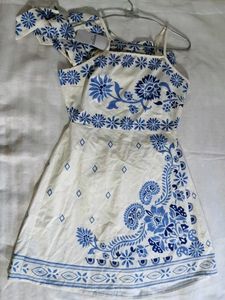 Floral Print Mini Dress