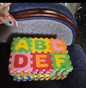 36Pcs ABCD Alphabet Puzzle Foam Mat