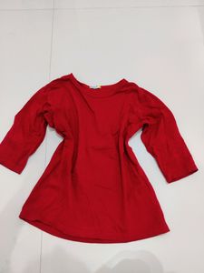 Bewakoof Red Tshirt For Women