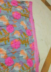 Floral Print Kurta Set