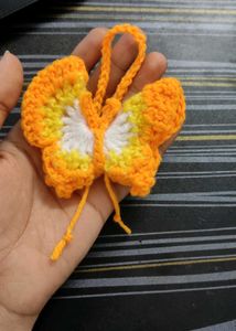 Crochet Butterfly Ornament