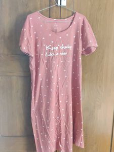 Cute Pink Starry Night Dress