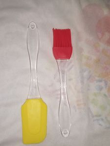 Silicon Shovel And Oil Brush