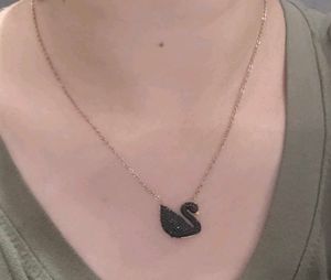 Swan Pendant Necklace