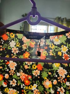 Floral mini Wrap Dress