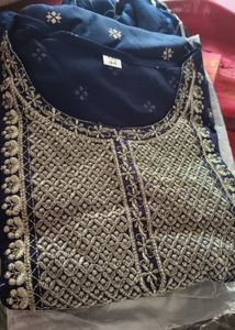 Elegant Blue Kurta Set