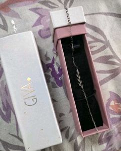 92.5 Sterling Silver Fern bracelet -Giva