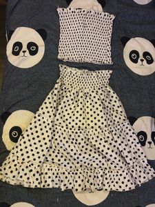 Polka Dot Two-Piece Set