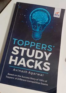 Toppers STUDY HACKS by Avinash Agarwal
