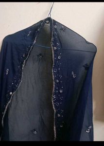 Elegant Blue Embroidered Kurta Set