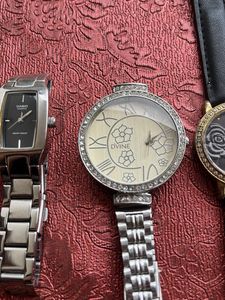 Casio , dress Berry , FN &amp; Dvine 4 Women Watches