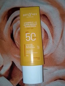 Dot And Key Vitamin C+E Superbright Sunscreen