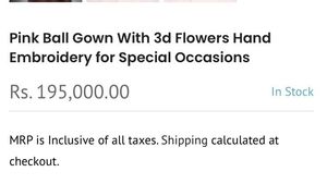 Diwali🎁 Offer Today Luxury Pink Barbie Doll Gown