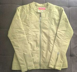 Lime Green Quilted Jacket