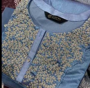Elegant Blue Kurta Set