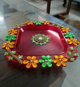 Decorative Pooja Thali