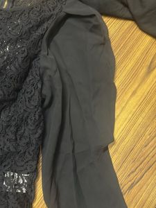 Elegant Black Lace Top