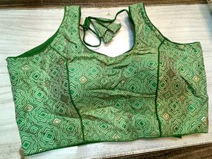 Green Design Blouse