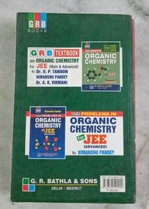 Organic Chemistry JEE Book