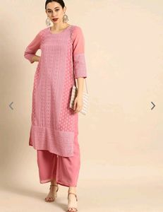 Kurti Plazzo Set