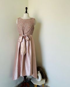 Christian Berg cocktail dress with sequin trim