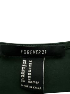 Forever 21 Olive Green Bodysuit