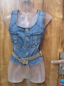 GUESS... PREMIUM QUALITY DENIM VEST