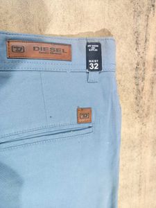 Blue Casual Trousers