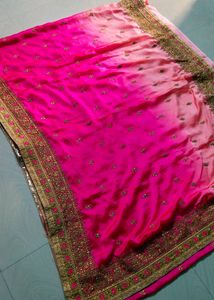 Full Designer Women Georgette Saree