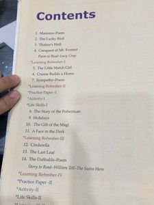 English Book Reading Journal Class VIII
