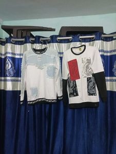 Combo Of 2 Full Sleeves T-shirt For men And Boys💕
