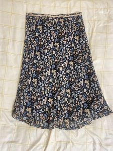 Floral Midi Skirt