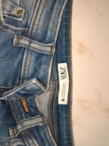 Zara Distressed Skinny Jeans