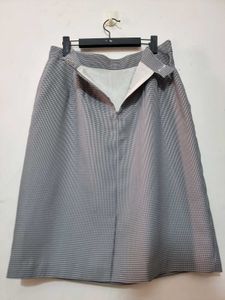 Gangnam checked skirt