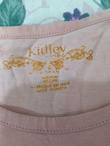 Pink Graphic Print Tee