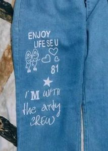 Light Wash Denim Pants.😍
