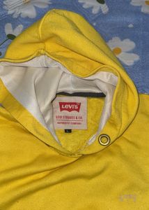 Levi's Yellow Hoodie