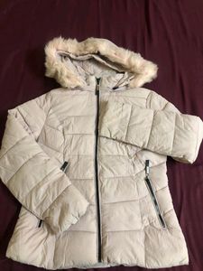 Fur Cap Puffy Jacket