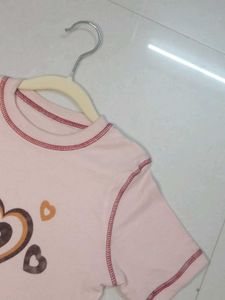 Crop Top with Heart  🤎