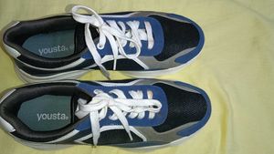 Blue &amp; Grey Sneakers