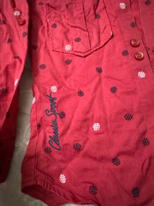 T-shirt With Over CoatShirt