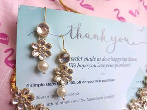 Zaveri Perals 🌼 Lil Floral Gerogeous Neckset