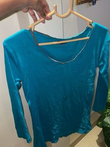 Kappa Turquoise Long Sleeve Top