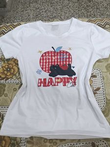 Happy Cat Graphic Tee