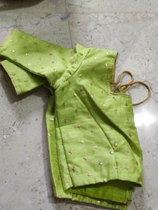 Back Open Blouse