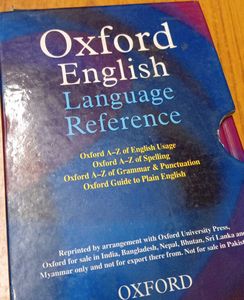 Oxford English Language Reference Book