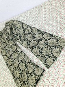✨Regal Black&amp;Gold Brocade Pants–₹650 Only Dprice👇