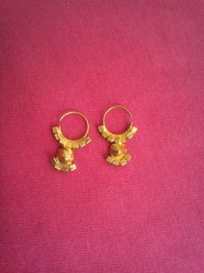 Nose Pin Earrings And Starts 4 Pc