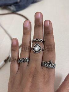 Silver Ring Set