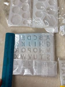 New Packed Resin Art Molds Set